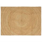 vidaXL Matta Brun 140 x 200 cm Jute