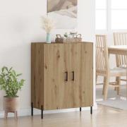 vidaXL Sideboard Artisan Ek 69,5 x 34 x 90 cm Konstruerat trä
