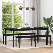 vidaXL Matbord 2 pcs 180 x 90 x 75 cm Konstruerat trä