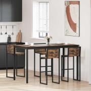 vidaXL Matbord Konstruerat trä