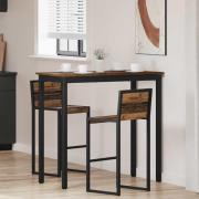 vidaXL Stående Barbord Konstruerat trä