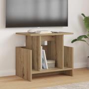 vidaXL TV-bänk 2 pcs Artisan Ek 50 x 35 x 45 cm Konstruerat trä