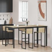 vidaXL Matbord Konstruerat trä