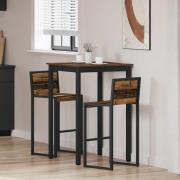 vidaXL Stående Barbord Konstruerat trä