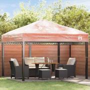 vidaXL Gazebo överdrag ersättning Transparent 400 x 300 x 32 cm PVC