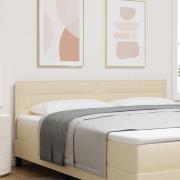 vidaXL Huvudgavel Kräm 180 cm tyg