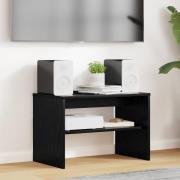 vidaXL TV-skåp Svart Ek 60 x 35 x 40 cm Konstruerat trä