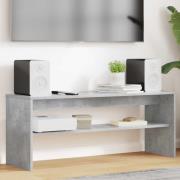 vidaXL TV-skåp Betonggrå 100 x 30 x 40 cm Konstruerat trä