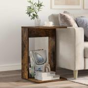 vidaXL Sidobord Rökt ek 40 x 38 x 62,5 cm Konstruerat trä