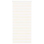 vidaXL Rullgardin zebra 110x230 cm tyg bredd 105,9 cm polyester