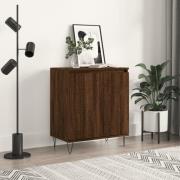 vidaXL Byrå brun ek 60x35x70 cm konstruerat trä