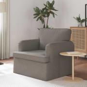 vidaXL Soffa Taupe 84 x 80 x 85 cm tyg