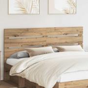 vidaXL Huvudgavel Artisan Ek Konstruerat trä