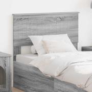 vidaXL Huvudgavel Grå Sonoma Konstruerat trä