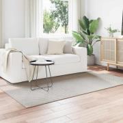 vidaXL Områdesmattor Rektangulär PALMERAS Kräm 170 x 120 cm Polyester