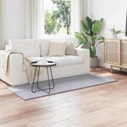 vidaXL Områdesmattor Rektangulär Grå 200 x 80 cm