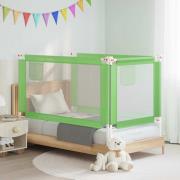 vidaXL Sängskena för barn grön 150x25 cm tyg