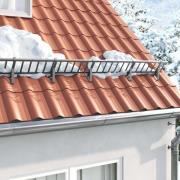 vidaXL Snöskyddsstöd Antracit 29,5 x 3 x 34,5 cm Stål