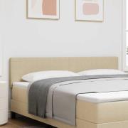 vidaXL LED huvuddyna med LED -remsljus Grågrön 180 cm Polyester