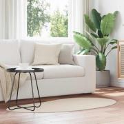 vidaXL Områdesmattor HUARTE Beige 80 x 150 cm Polyester