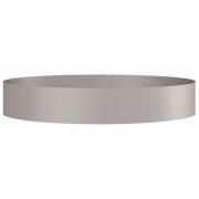 vidaXL Krukring 5 pcs Brun 120 x 120 x 20 cm Väderbeständig stål