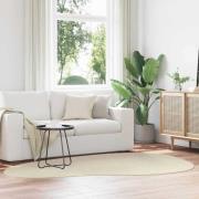 vidaXL Områdesmattor HUARTE Beige 160 x 230 cm Polyester