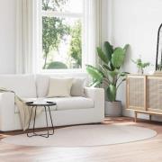 vidaXL Områdesmattor HUARTE Sand 160 x 230 cm Polyester