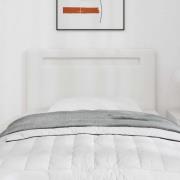 vidaXL LED huvuddyna Vit 100 cm Konstläder