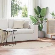 vidaXL Områdesmattor HUARTE Beige 120 x 170 cm Polyester