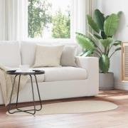 vidaXL Områdesmattor HUARTE Beige 80 x 150 cm Polyester