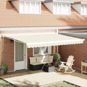 vidaXL Markis Kräm 450 x 300 x 165 cm Polyester och aluminium