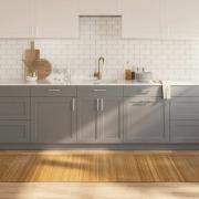 vidaXL Matta rektangulär naturlig 80x300 cm bambu