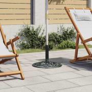 vidaXL Parasollfot gjutjärn 12 kg 48 cm