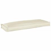 vidaXL Kudde Kräm 110 x 40 x 8 cm Oxford Tyg