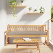 vidaXL Pallkuddset 2 pcs Taupe 180 x 40 x 8 cm Oxford Tyg