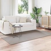 vidaXL Områdesmattor LUGO Kräm och Taupe 120 x 170 cm Polyester