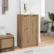 vidaXL Skoskåp artisian ek 59x35x100,5 cm konstruerat trä