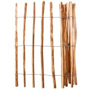 vidaXL Staket hasselträ 120x250 cm