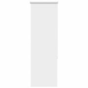 vidaXL Rullgardin mörkläggningsgardin vit 50x175 cm tyg bredd 45,7 cm