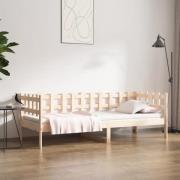 vidaXL Dagbädd utan madrass 90x190 cm massiv furu