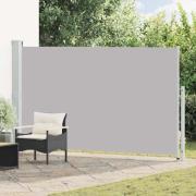vidaXL Infällbar sidomarkis 180x300 cm grå