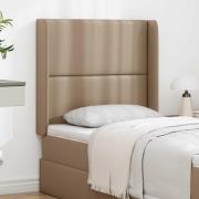 vidaXL Sänggavel Öra Brun 80 x 16 x 4 cm PVC