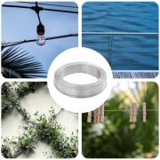 vidaXL Stagtråd 250 m 2 mm stål