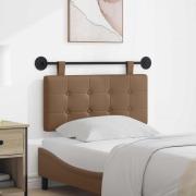 vidaXL Hängande Huvudgavel Cappuccino 100 x 55 x 5 cm Konstläder