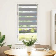 vidaXL Zebragardin 60,9x120 cm Tygbredd 56,7 cm grå