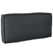 vidaXL Kudde Svart 80 x 40 x 12 cm Oxford Tyg