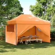 vidaXL Partytält Orange 279 x 410 x 315 cm Oxford Tyg