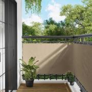 vidaXL Balkong Skärm Beige 100 x 300 cm Oxford Tyg