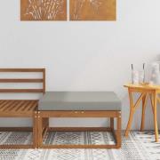 vidaXL Utomhuspall Naturfärg