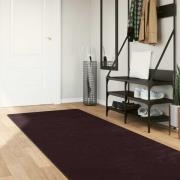 vidaXL Mattlöpare MARSA Antracit 100 x 250 cm Polyester och PVC